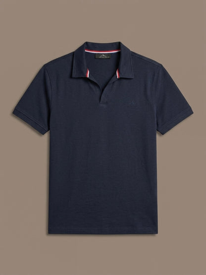 Blue Short Sleeve Polo